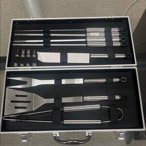 Stainless Steel BBQ Grill Tool Set